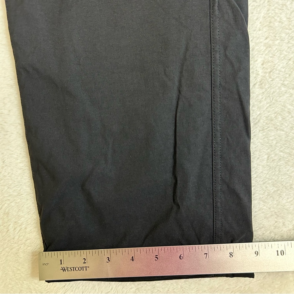 Eddie Bauer Men's Pants Size 38x32 Black Fleece Lined Straight Leg Pockets - Picture 8 of 11
